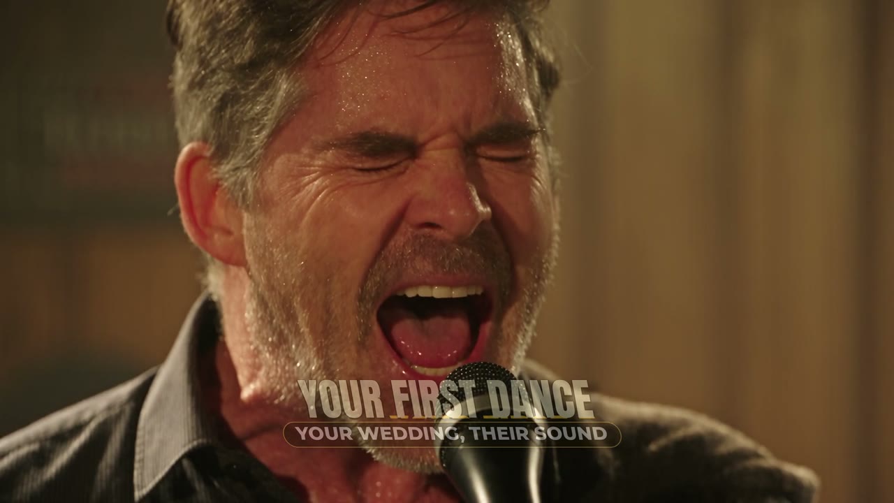 Lead vocalist performing a live favourite